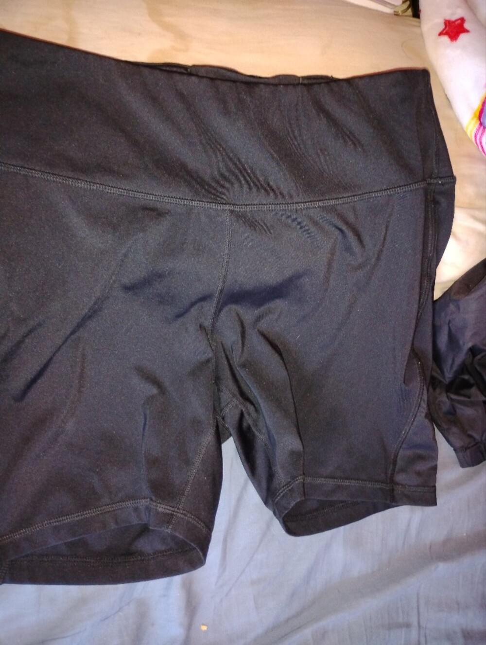 Joe Fresh Black Mid-Rise Bike Shorts